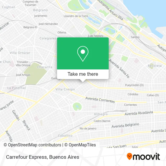 Carrefour Express map