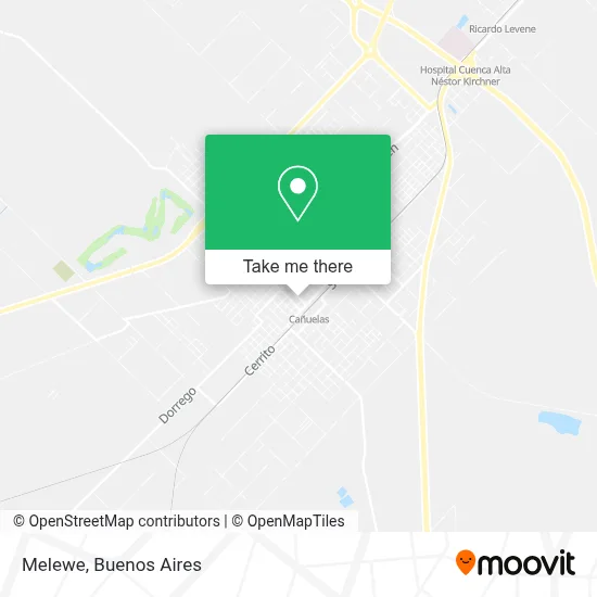 Melewe map