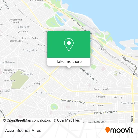 Azza map