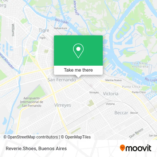 Reverie.Shoes map