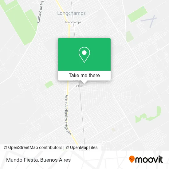 Mundo Fiesta map