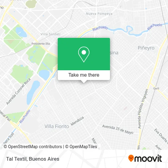 Tal Textil map