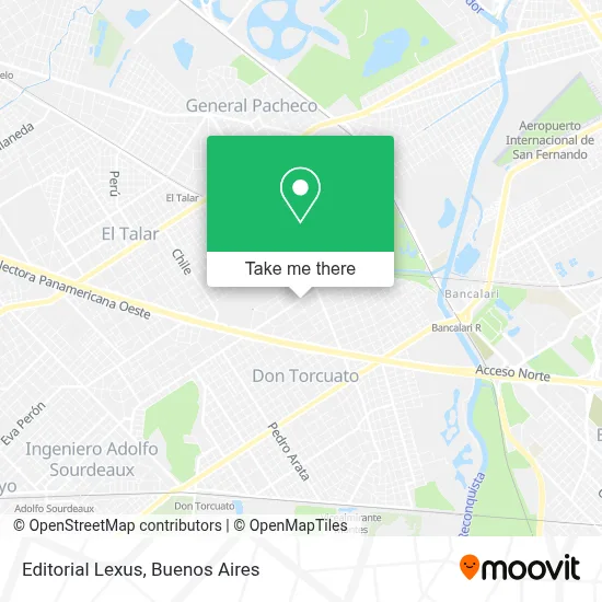 Editorial Lexus map