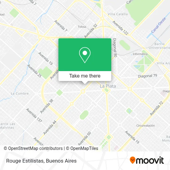Rouge Estilistas map