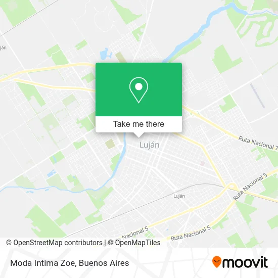 Moda Intima Zoe map