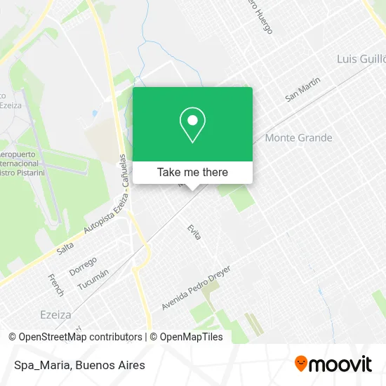 Spa_Maria map