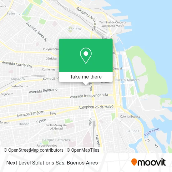 Next Level Solutions Sas map