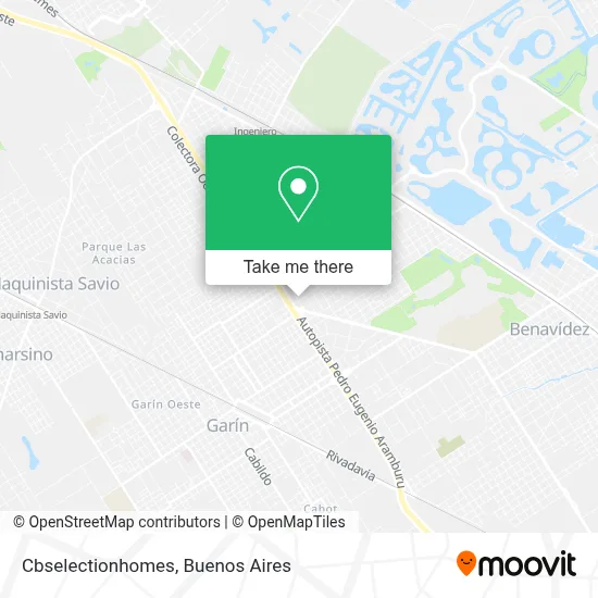Cbselectionhomes map
