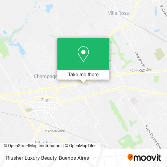 Riusher Luxury Beauty map