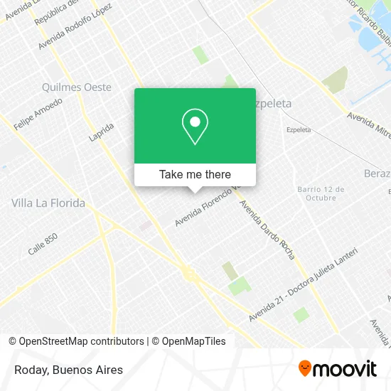 Roday map