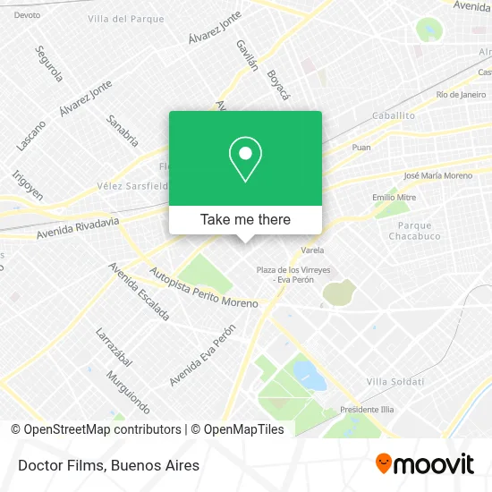 Doctor Films map