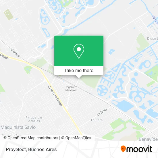 Proyelect map