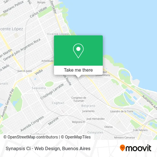Synapsis Ci - Web Design map
