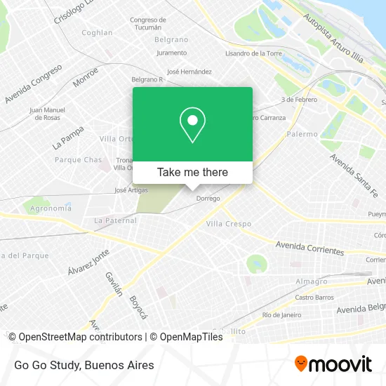 Go Go Study map