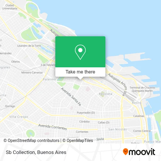 Sb Collection map