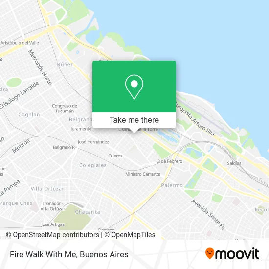 Fire Walk With Me map