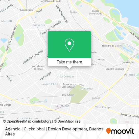 Agencia | Clickglobal | Design Development map