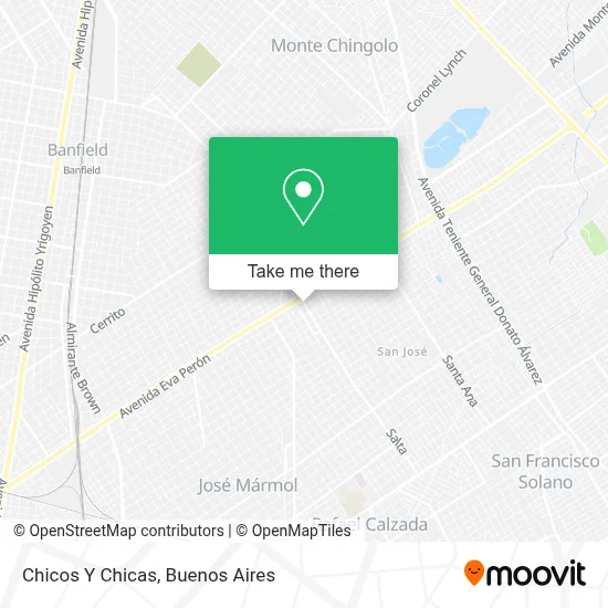 Chicos Y Chicas map