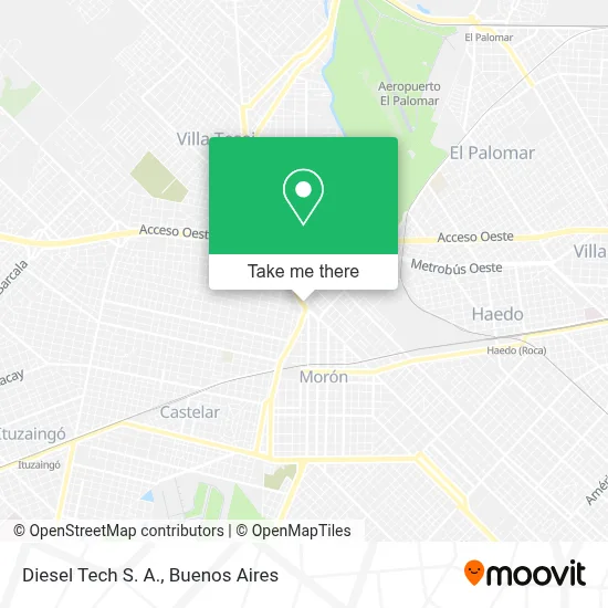 Diesel Tech S. A. map