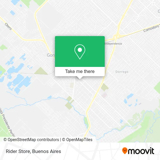 Rider Store map