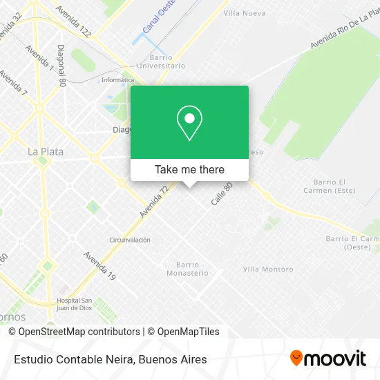 Estudio Contable Neira map