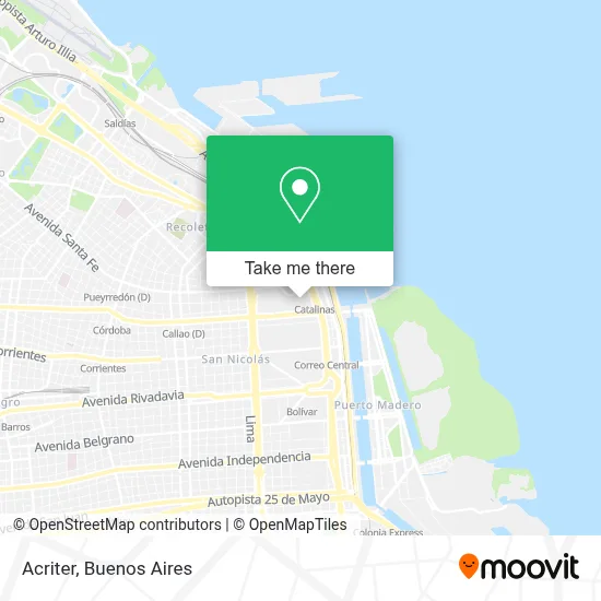 Acriter map