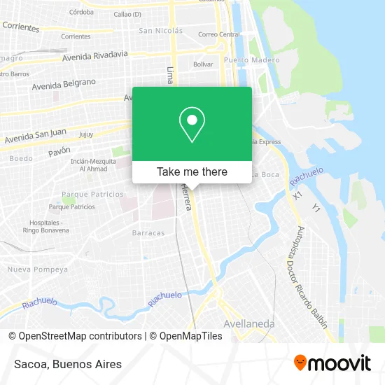 Sacoa map