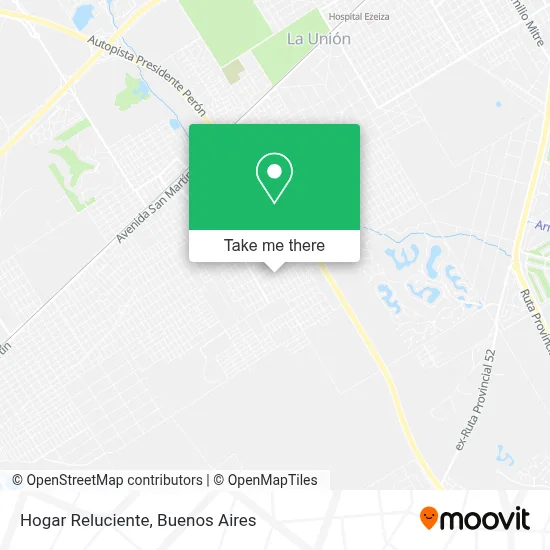 Hogar Reluciente map