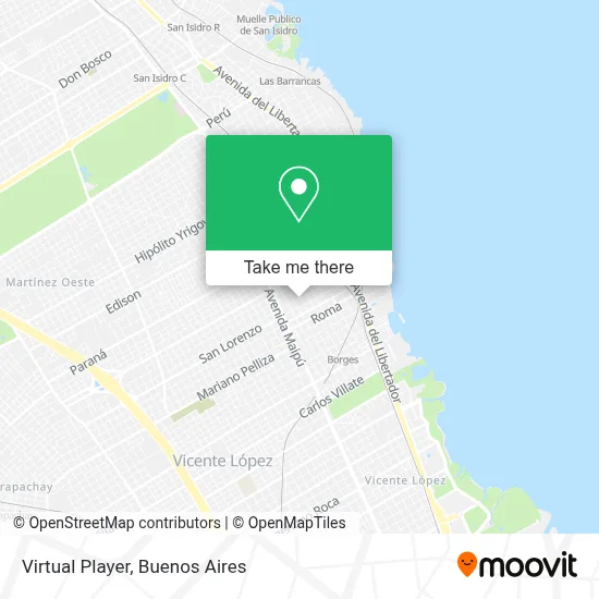 Virtual Player map