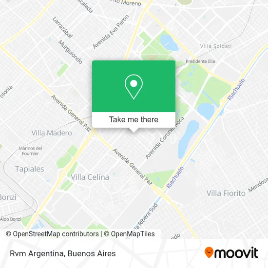 Rvm Argentina map