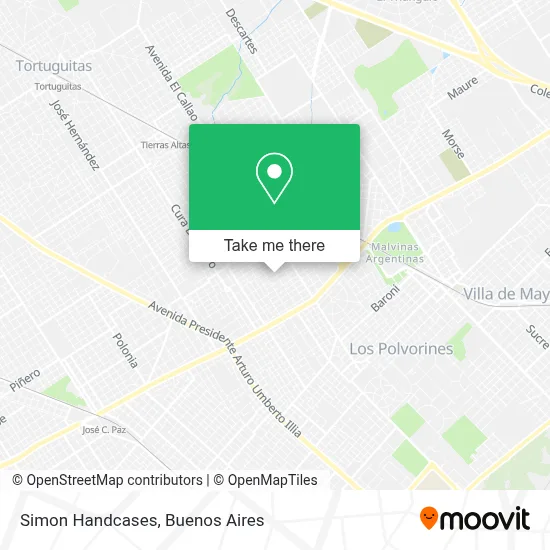Simon Handcases map