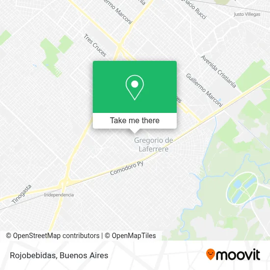 Rojobebidas map