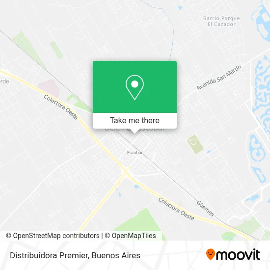 Distribuidora Premier map