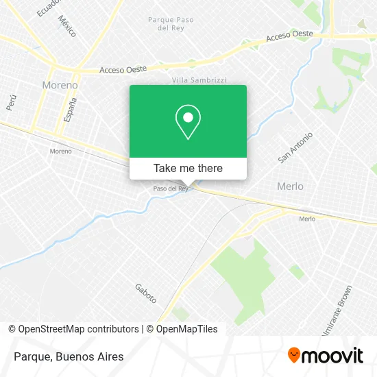Parque map