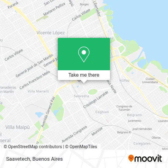 Saavetech map
