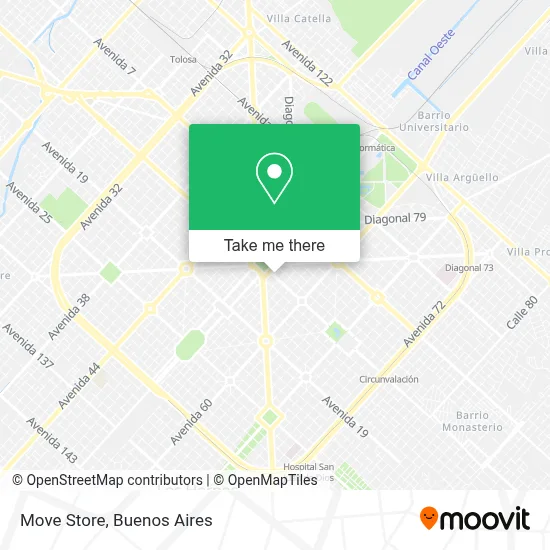 Move Store map