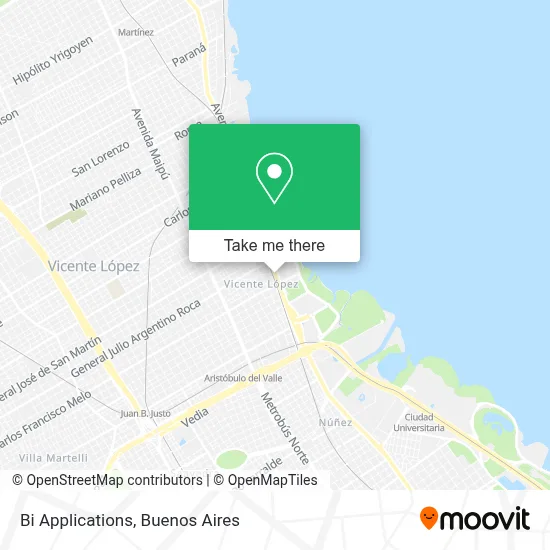 Bi Applications map