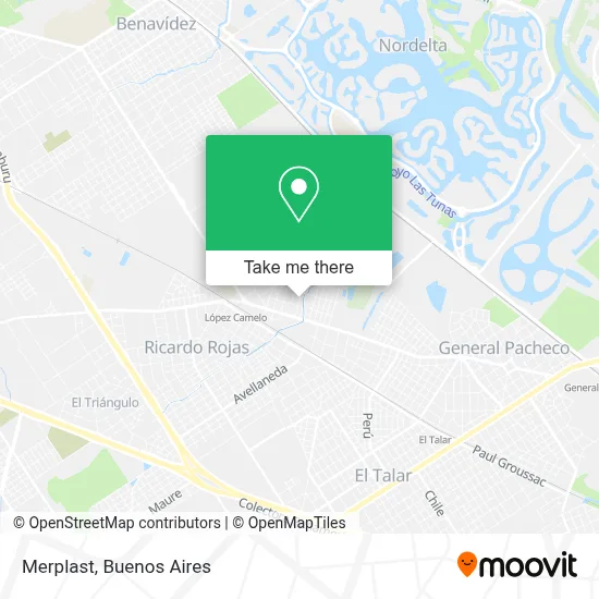 Merplast map