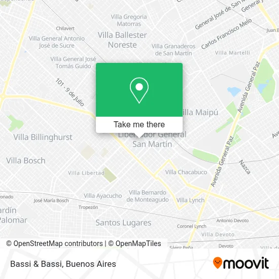 Bassi & Bassi map