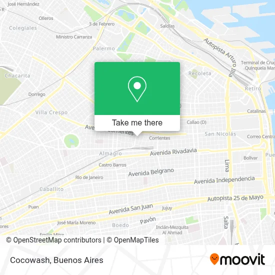 Cocowash map