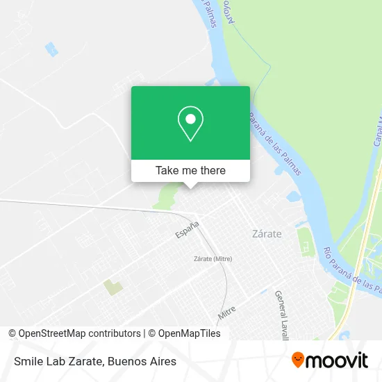 Smile Lab Zarate map