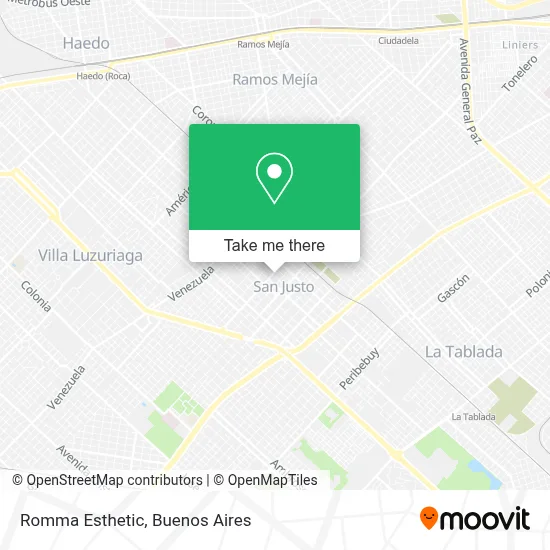 Romma Esthetic map