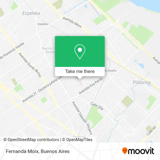 Fernanda Moix map