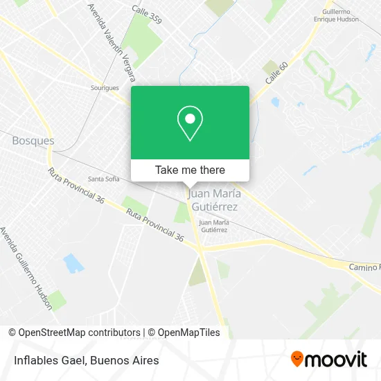 Inflables Gael map
