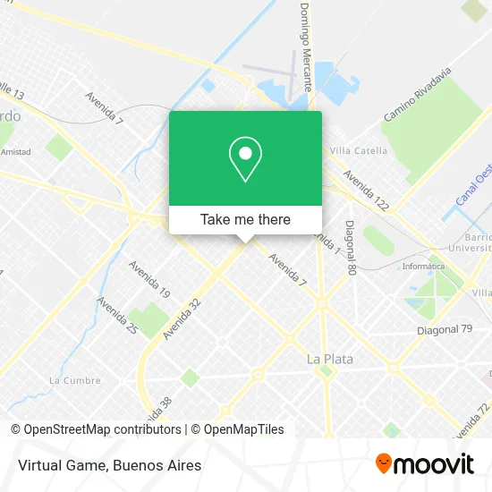 Virtual Game map