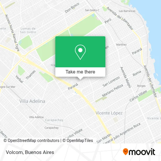 Volcom map