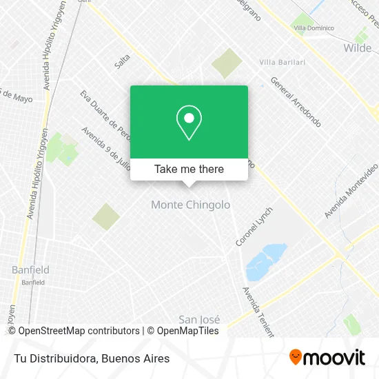 Tu Distribuidora map