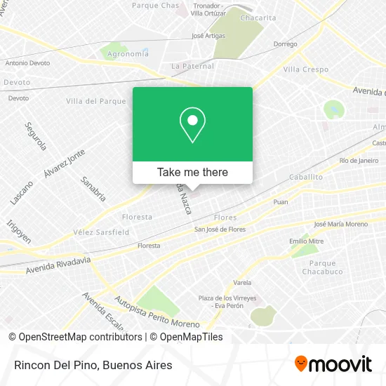 Rincon Del Pino map