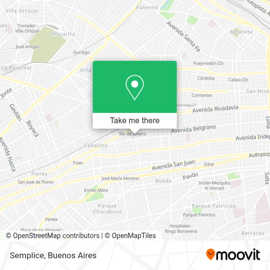 Semplice map