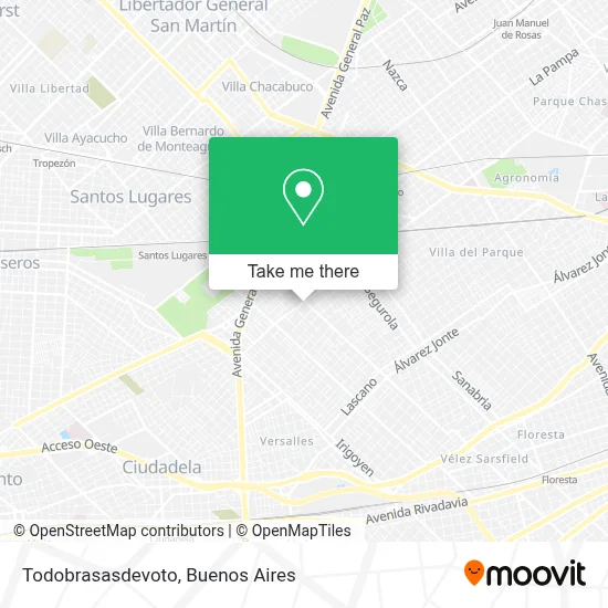 Todobrasasdevoto map